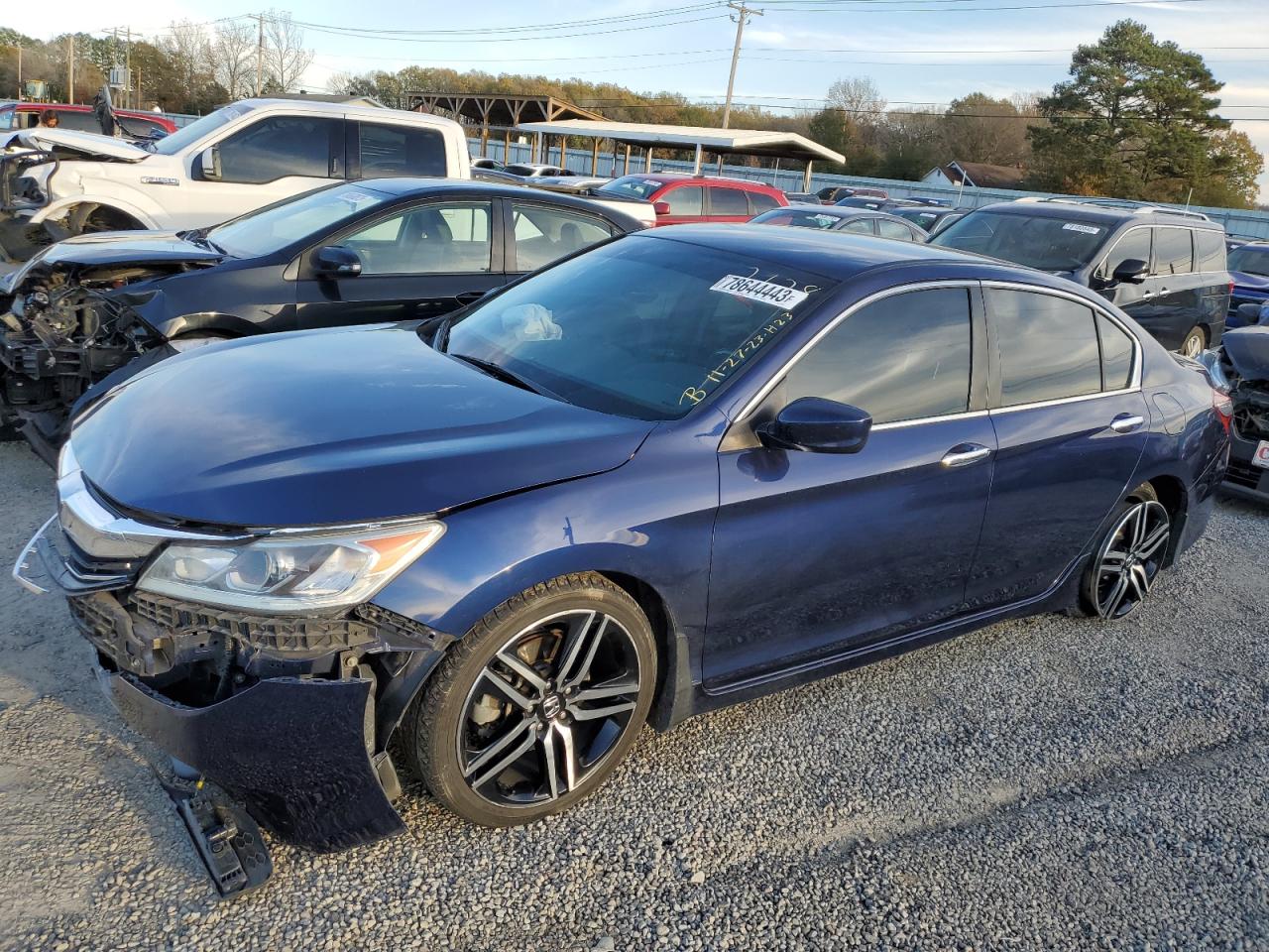 Image 1 of 2016 HONDA ACCORD SPORT 2016 with VIN 1HGCR2F58GA216847