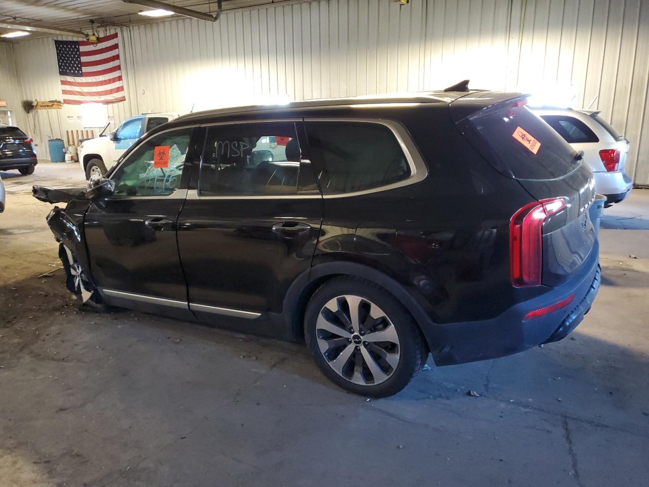Image 2 of Kia Telluride S 2022 with VIN 5XYP64HC2NG238176