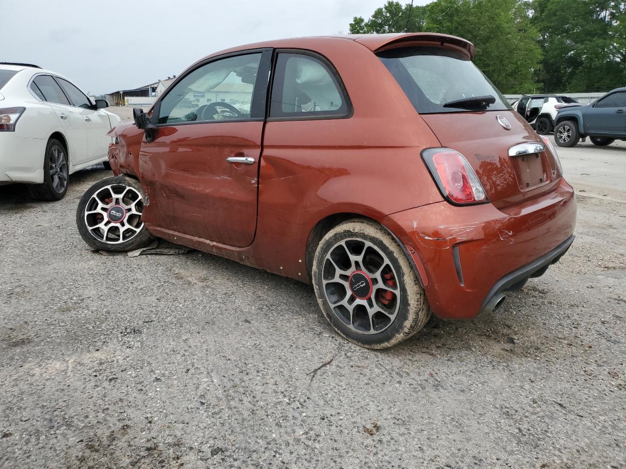 Image 2 of 2015 FIAT 500 SPORT 2015 with VIN 3C3CFFHH5FT507890