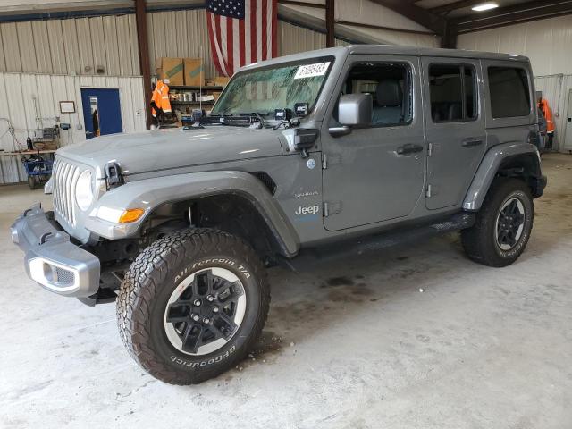 Image 1 of 2021 JEEP WRANGLER SAHARA 4XE 2021 with VIN 1C4JJXP65MW757788