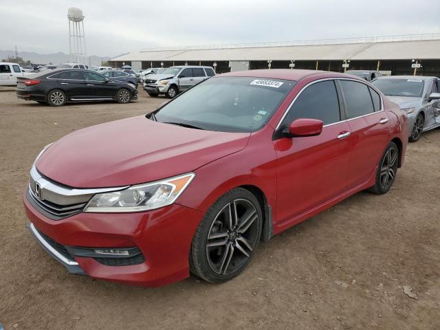 Image 1 of 2017 HONDA ACCORD SPORT 2017 with VIN 1HGCR2F55HA059361