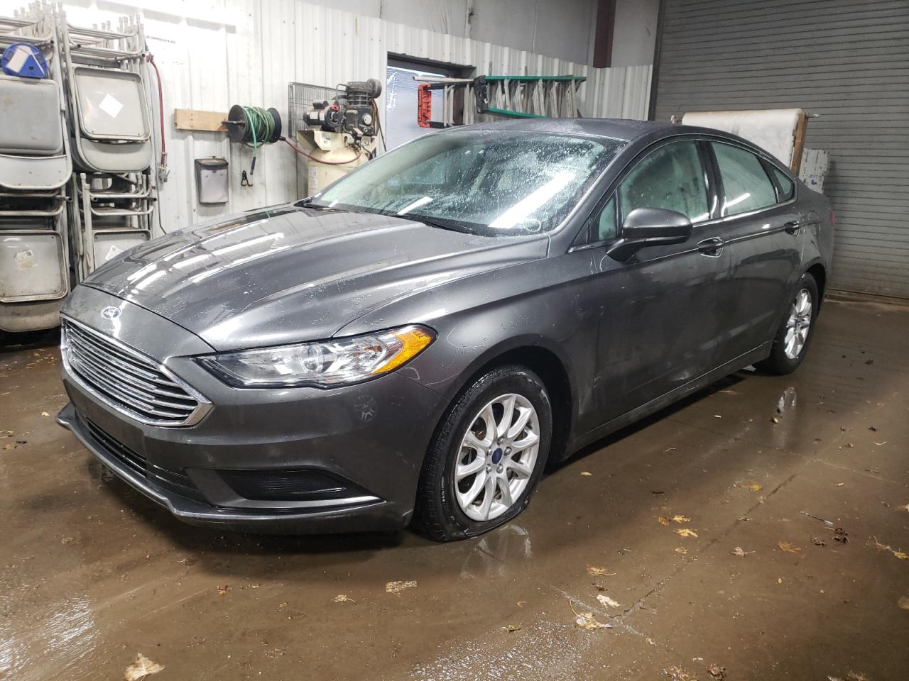Image 1 of 2017 FORD FUSION S 2017 with VIN 3FA6P0G7XHR301174