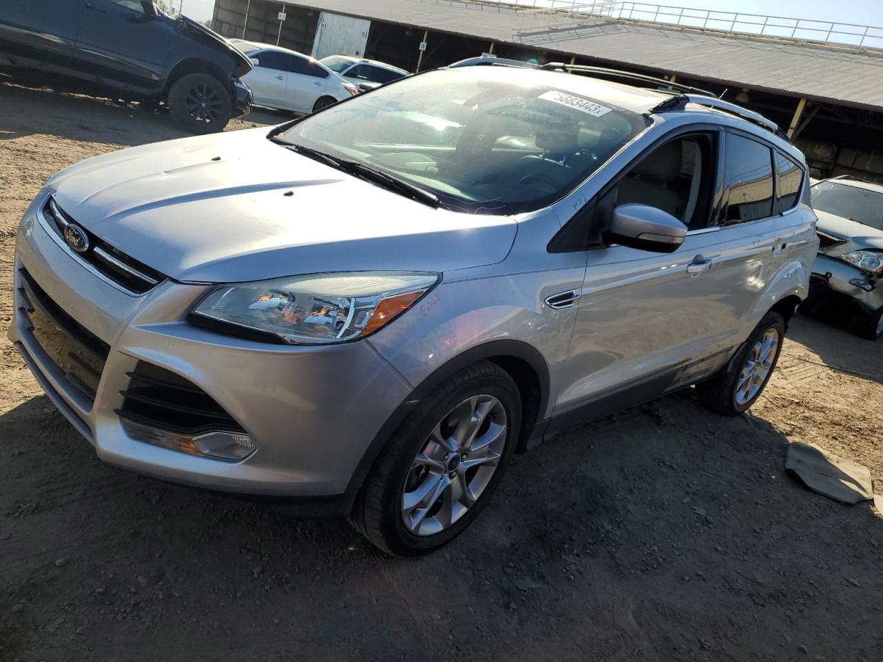 Obraz 1 z 2014 FORD ESCAPE TITANIUM 2014 z VIN 1FMCU0J97EUB01627