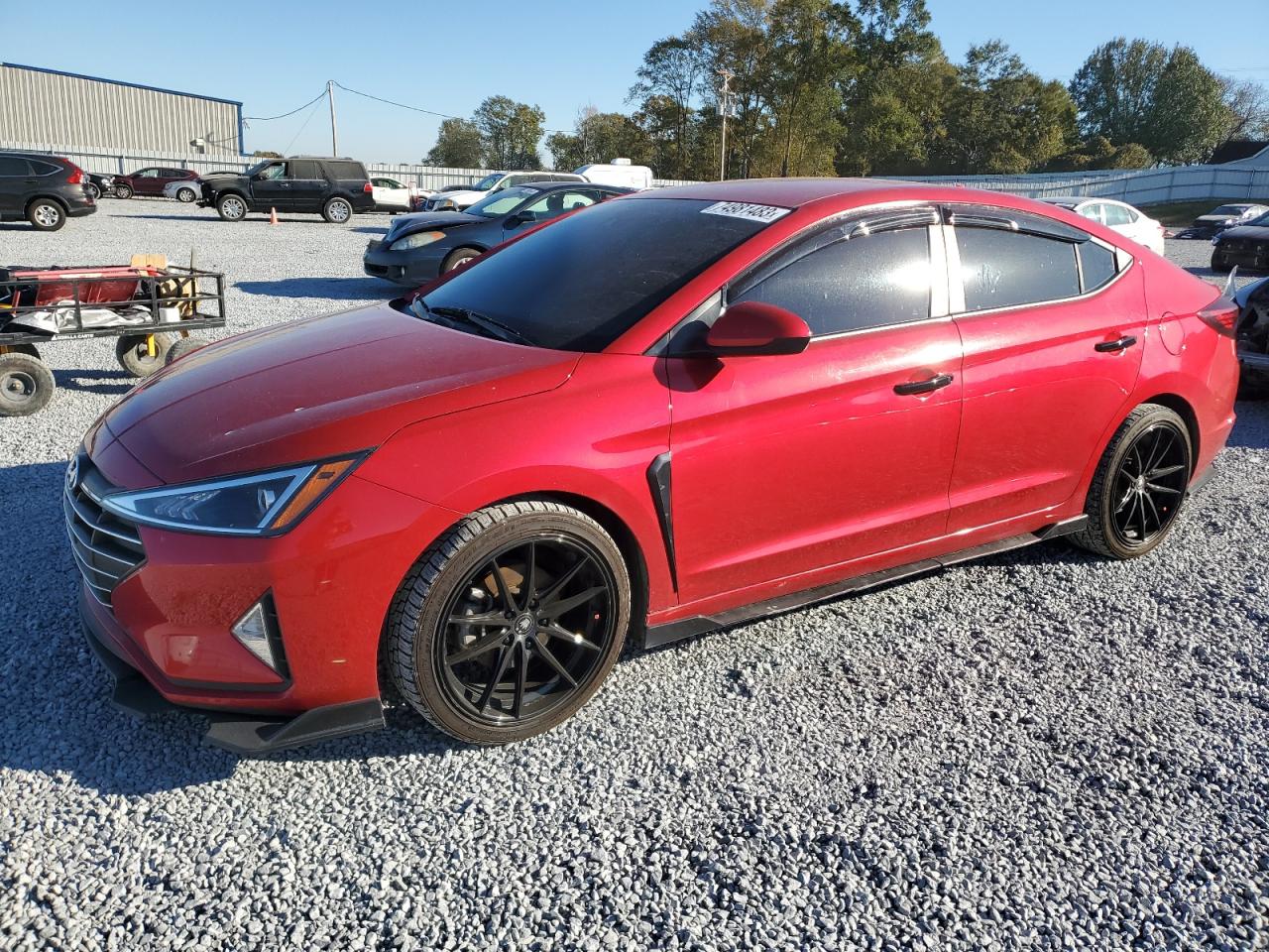 Image 1 of 2020 HYUNDAI ELANTRA SEL 2020 with VIN 5NPD84LF5LH565501