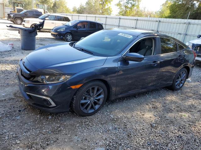 Image 1 of 2019 HONDA CIVIC EXL 2019 with VIN JHMFC1F74KX005593