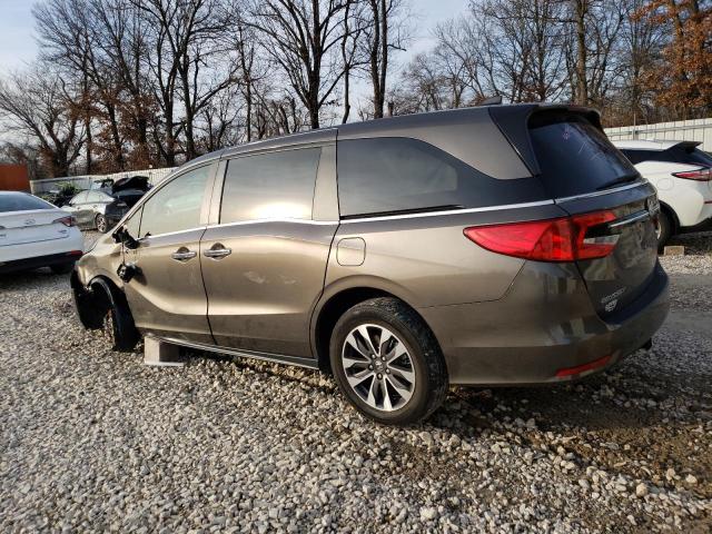 Изображение 2 2022 HONDA ODYSSEY EXL 2022 с VIN 5FNRL6H75NB016545
