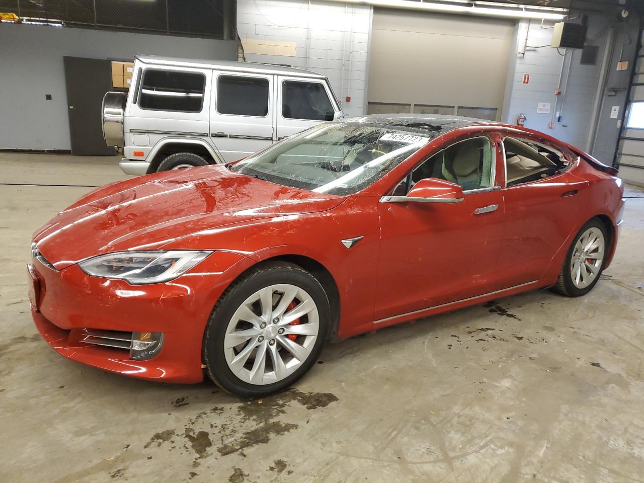 Image 1 of 2017 TESLA MODEL S  2017 with VIN 5YJSA1E45HF196537