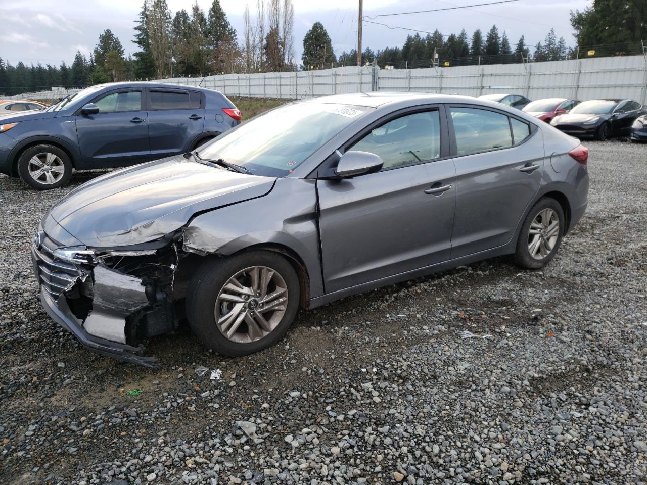 Изображение 1 2019 HYUNDAI ELANTRA SEL 2019 с VIN 5NPD84LF3KH458428
