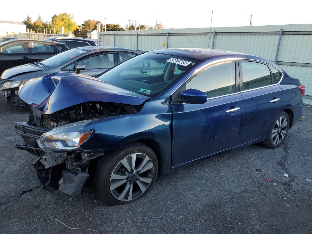 Obraz 1 z 2019 NISSAN SENTRA S 2019 z VIN 3N1AB7AP2KY368176