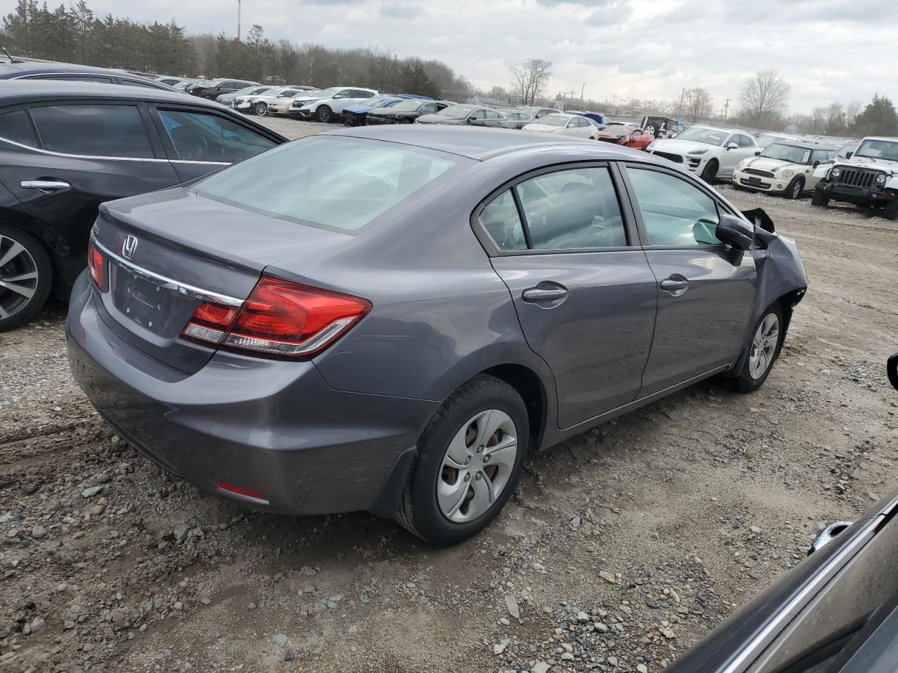 Изображение 3 2014 HONDA CIVIC LX 2014 с VIN 19XFB2F57EE215487
