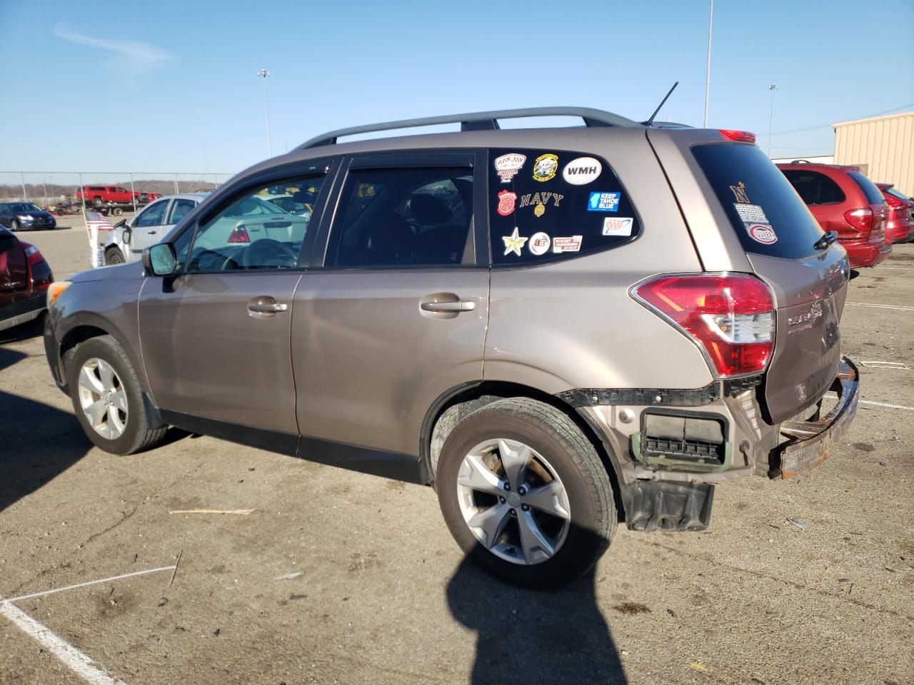 Image 2 of 2014 SUBARU FORESTER 2.5I PREMIUM 2014 with VIN JF2SJAEC7EH474486