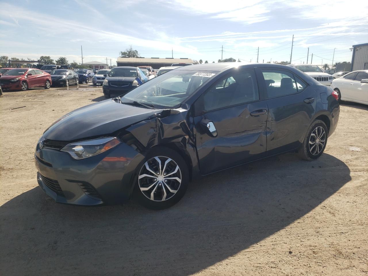 Image 1 of 2015 TOYOTA COROLLA L 2015 with VIN 2T1BURHE0FC285301