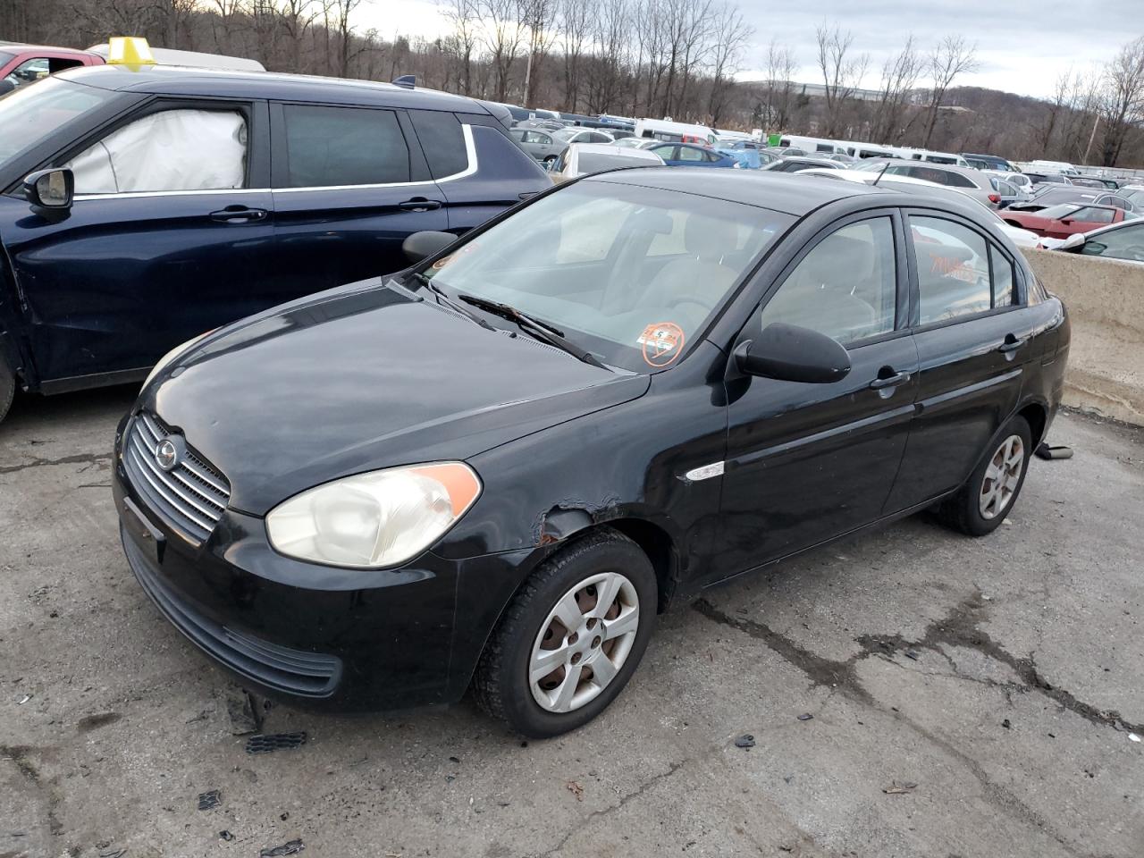 Image 1 of 2007 HYUNDAI ACCENT GLS 2007 with VIN KMHCN46C57U104599