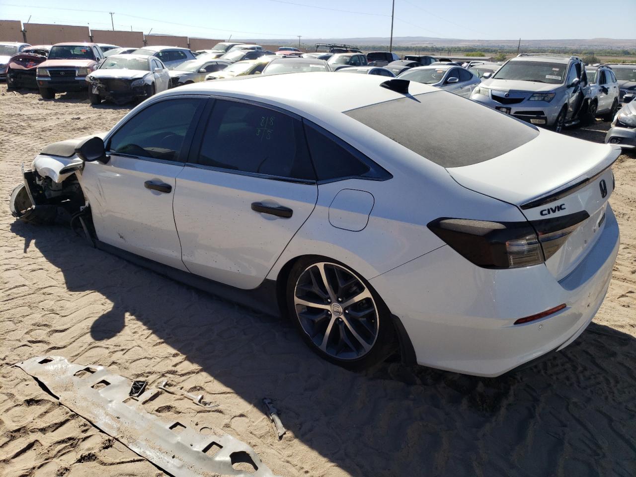 Image 2 of 2022 HONDA CIVIC TOURING 2022 with VIN 2HGFE1F99NH324981