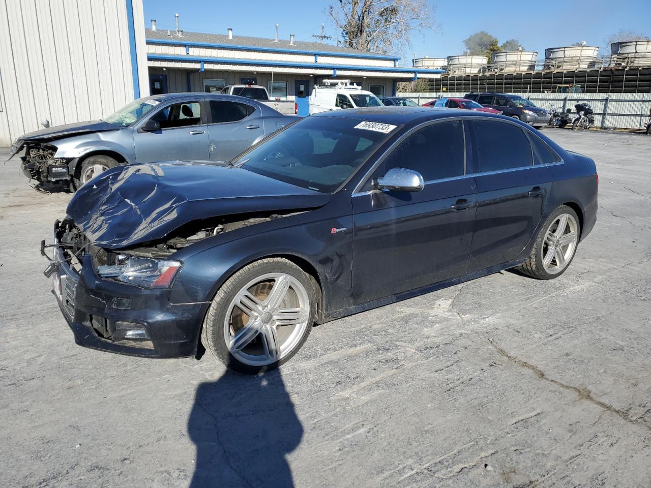 Image 1 of 2015 AUDI S4 PREMIUM PLUS 2015 with VIN WAUBGAFL3FA049608