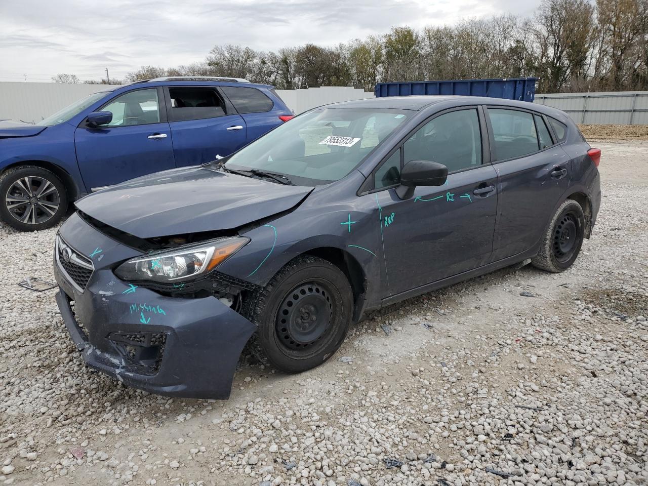Изображение 1 2017 SUBARU IMPREZA  2017 с VIN 4S3GTAA68H3712765