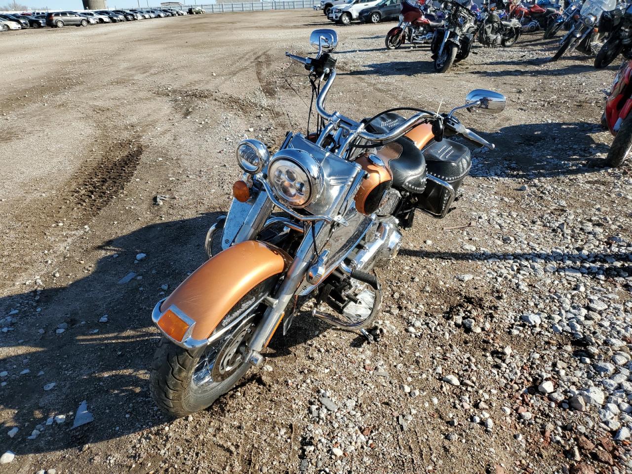 Image 2 of 2008 HARLEY-DAVIDSON FLSTC 105TH ANNIVERSARY EDITION 2008 with VIN 1HD1BW5458Y039062