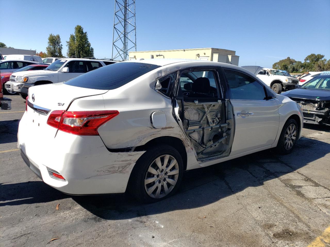 Image 3 of Nissan Sentra S 2017 with VIN 3N1AB7AP3HL664877