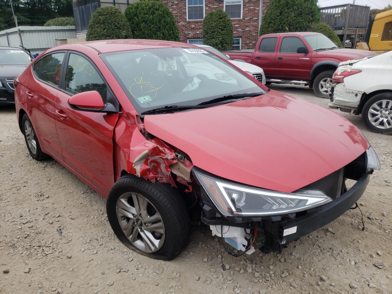 Image 1 of 2020 HYUNDAI ELANTRA SEL 2020 with VIN 5NPD84LF8LH625707