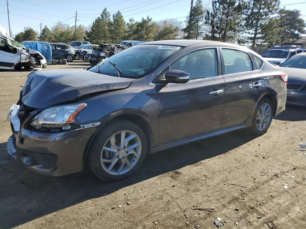 Image 1 of 2015 NISSAN SENTRA S 2015 with VIN 3N1AB7AP6FY374441