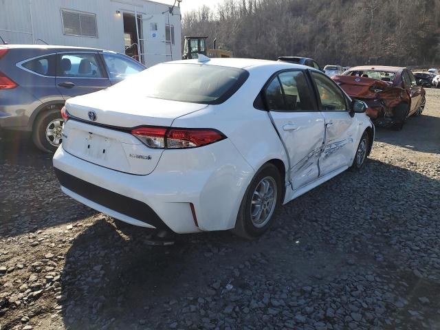 Image 3 of 2021 TOYOTA COROLLA LE 2021 with VIN JTDEAMDE4MJ033177