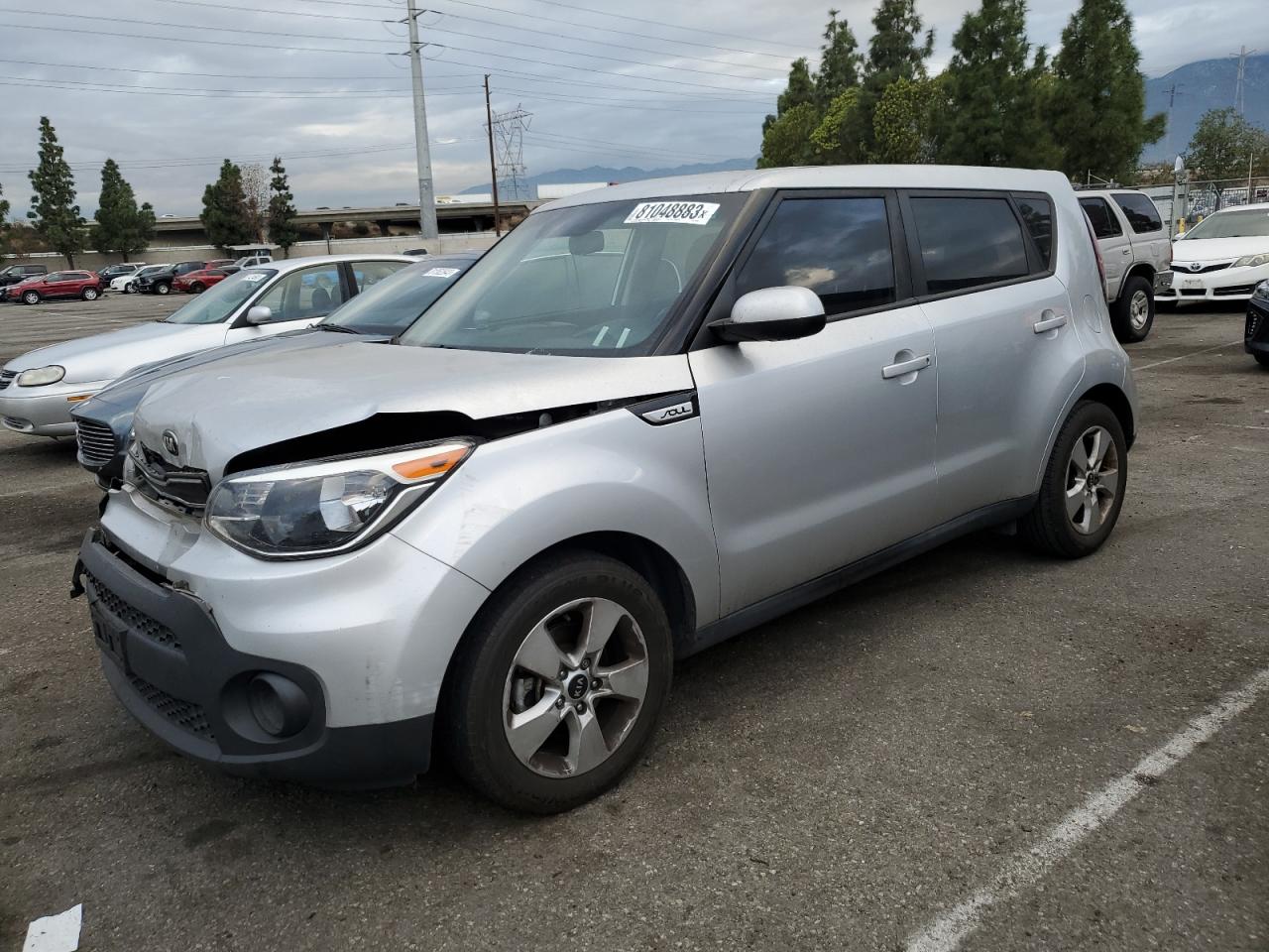 Image 1 of 2019 KIA SOUL  2019 with VIN KNDJN2A23K7699085