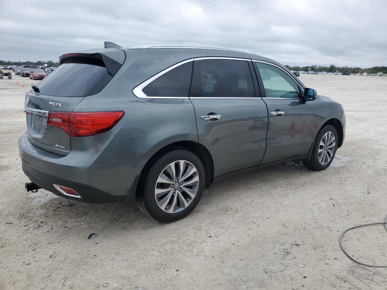 Image 3 of 2014 ACURA MDX TECHNOLOGY 2014 with VIN 5FRYD4H64EB005202