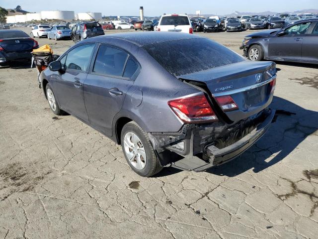 Image 2 of 2014 HONDA CIVIC LX 2014 with VIN 19XFB2F52EE267805