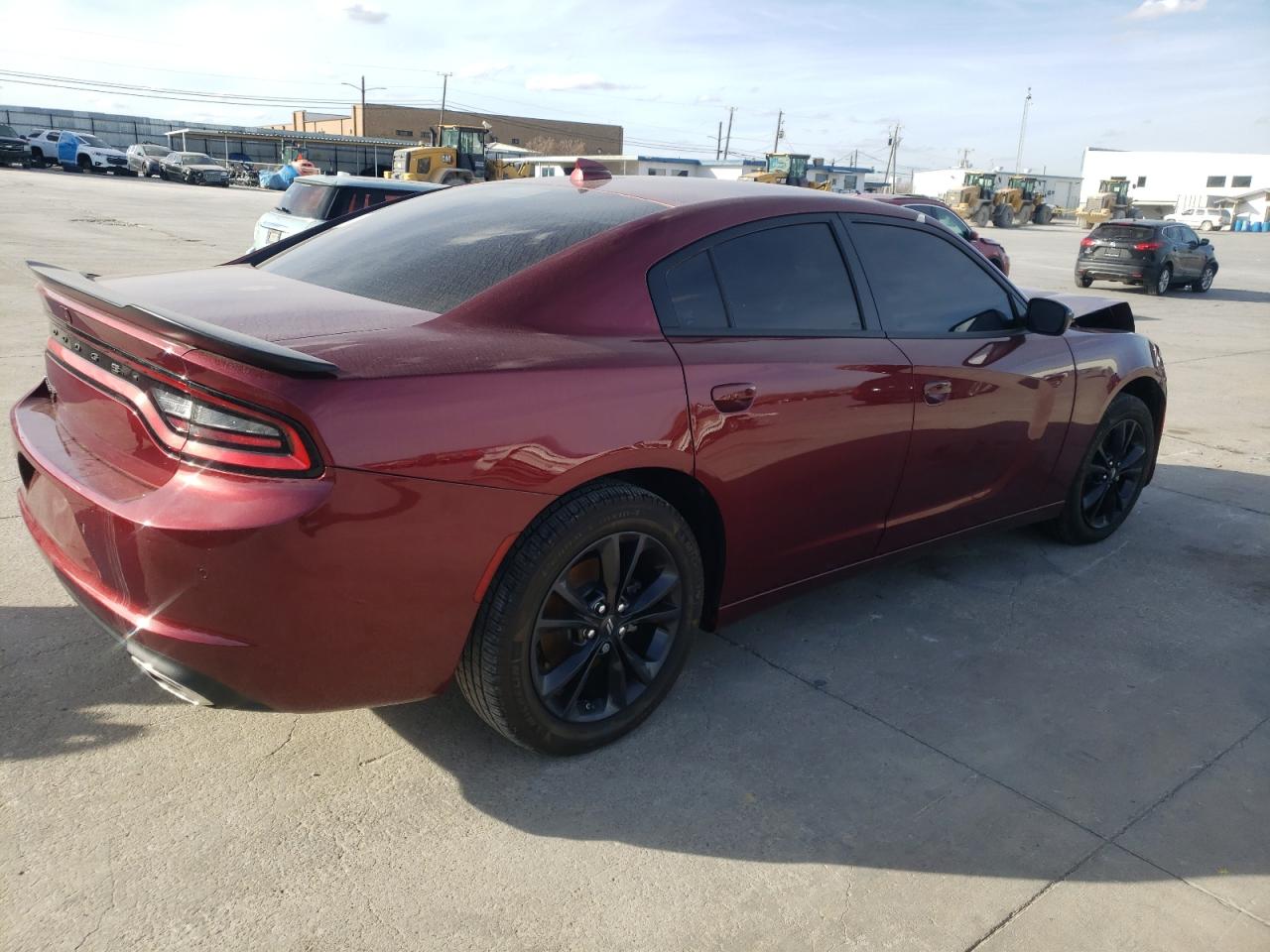 Image 3 of 2022 DODGE CHARGER SXT 2022 with VIN 2C3CDXJG1NH142323