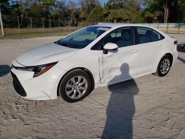 Image 1 of 2021 TOYOTA COROLLA LE 2021 with VIN 5YFEPMAE5MP154380