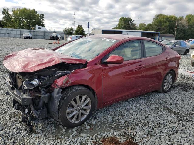Image 1 of 2016 HYUNDAI ELANTRA SE 2016 with VIN 5NPDH4AE0GH655025