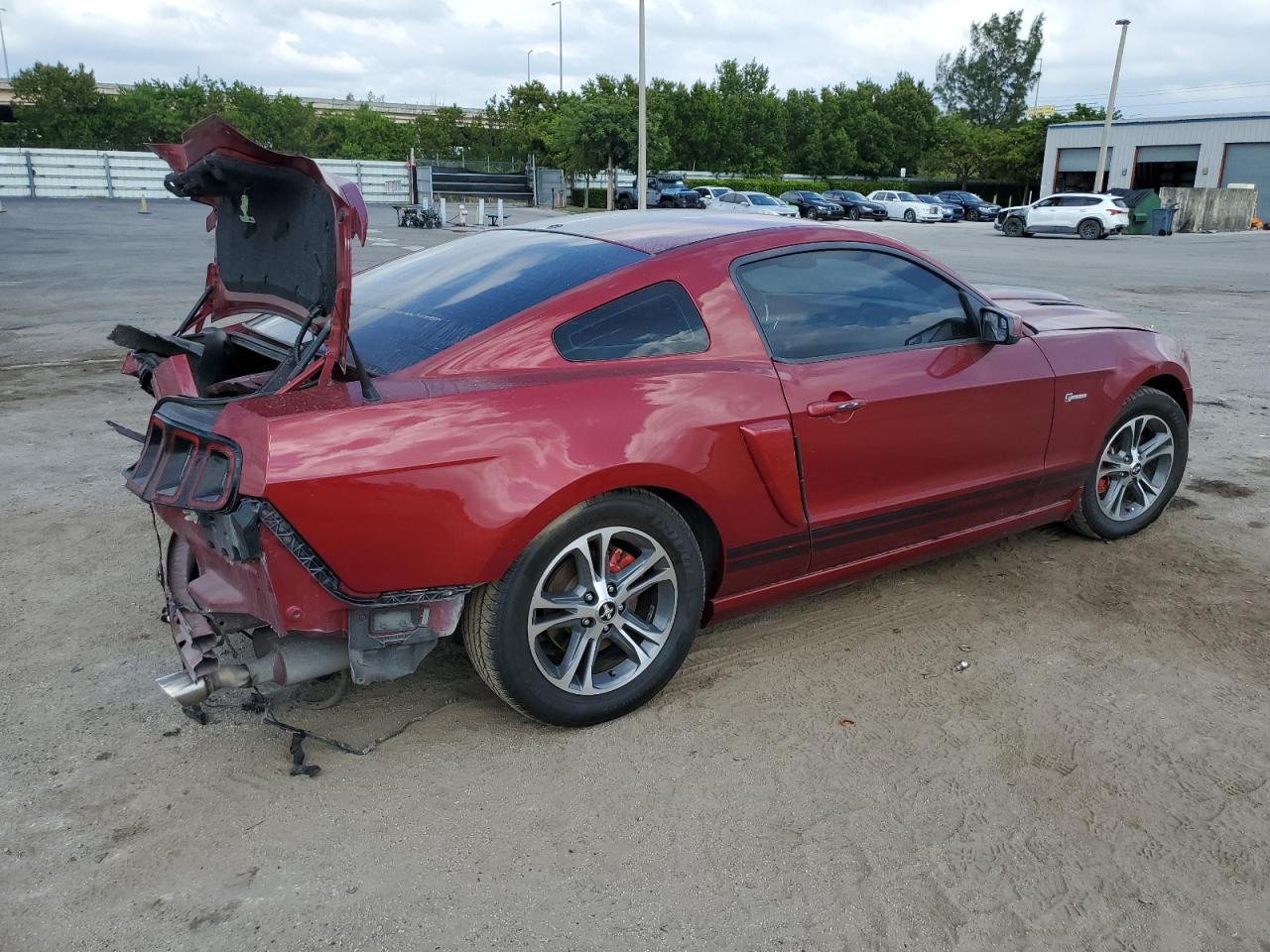 Image 3 of 2014 FORD MUSTANG  2014 with VIN 1ZVBP8AM7E5217864