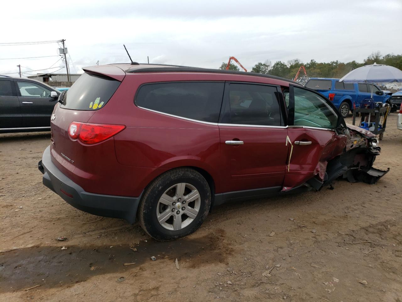 Obraz 3 z 2011 CHEVROLET TRAVERSE LT 2011 z VIN 1GNKVGED0BJ285026