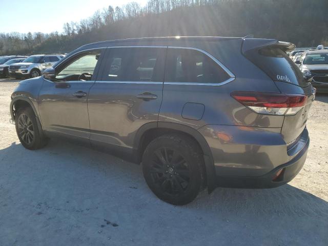 Image 2 of 2019 TOYOTA HIGHLANDER SE 2019 with VIN 5TDJZRFH9KS571093