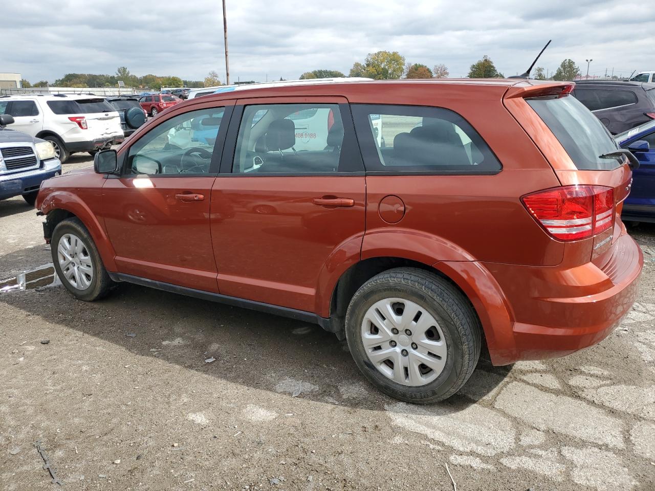 Изображение 2 2014 DODGE JOURNEY SE 2014 с VIN 3C4PDCAB9ET281522