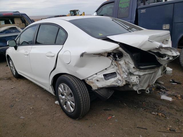 Изображение 2 2012 HONDA CIVIC LX 2012 с VIN 2HGFB2E59CH501703