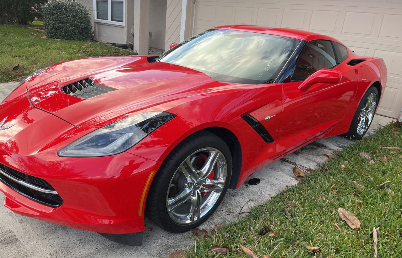 Obraz 2 z 2017 CHEVROLET CORVETTE STINGRAY 1LT 2017 z VIN 1G1YB2D70H5123949