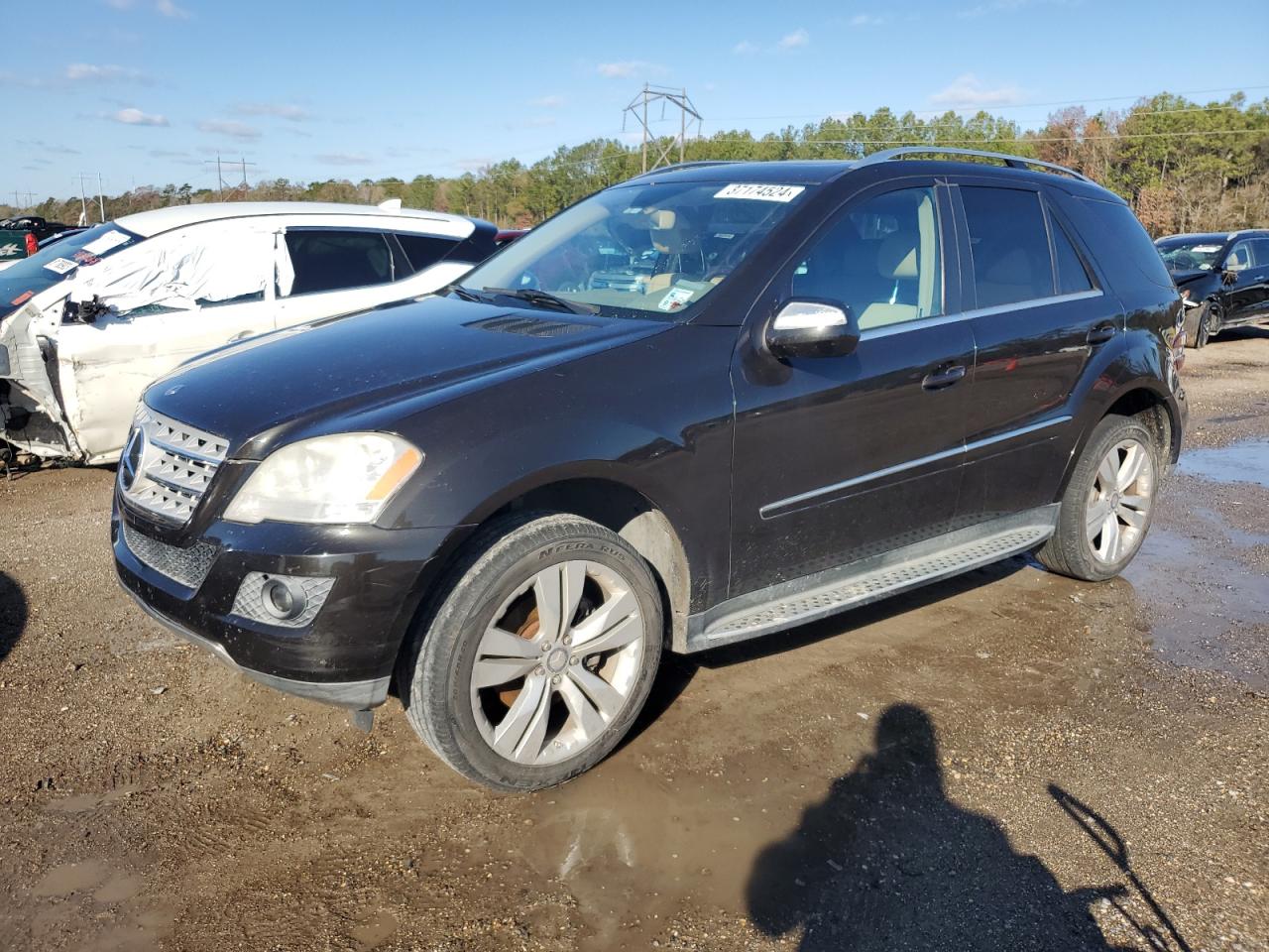 Image 1 of 2010 MERCEDES-BENZ ML 350 2010 with VIN 4JGBB5GB3AA609095