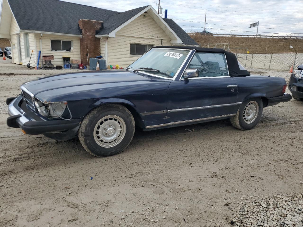 Obraz 1 z 1981 MERCEDES-BENZ 380 SL 1981 z VIN WDBBA45A2CB012429