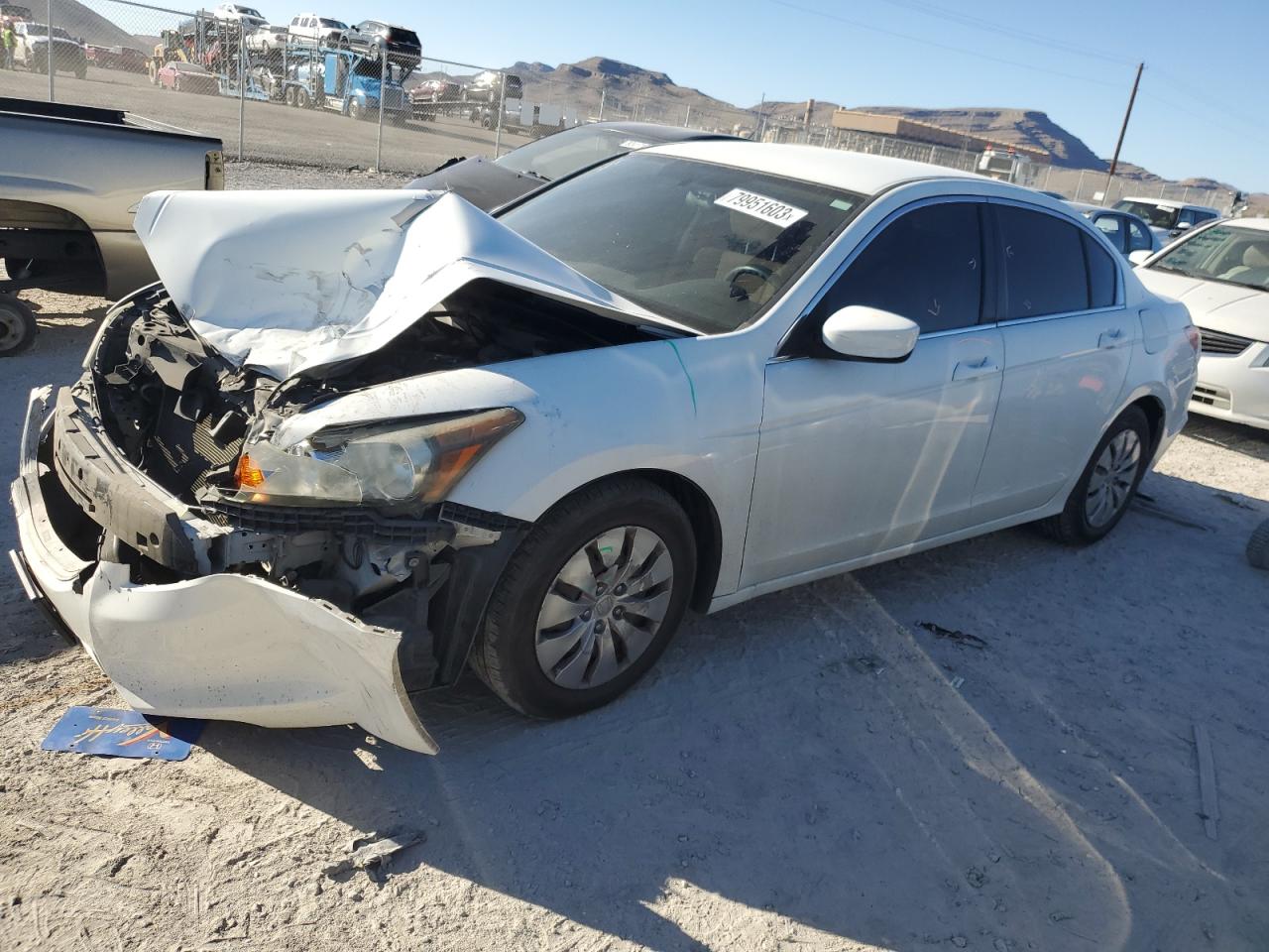 Image 1 of 2011 HONDA ACCORD LX 2011 with VIN 1HGCP2F38BA088476