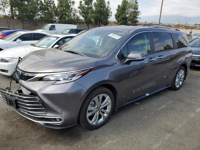 Image 1 of 2022 TOYOTA SIENNA LIMITED 2022 with VIN 5TDERKEC1NS124292