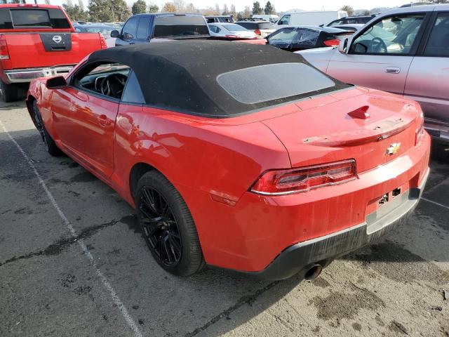 Image 2 of 2015 CHEVROLET CAMARO LT 2015 with VIN 2G1FD3D35F9292059