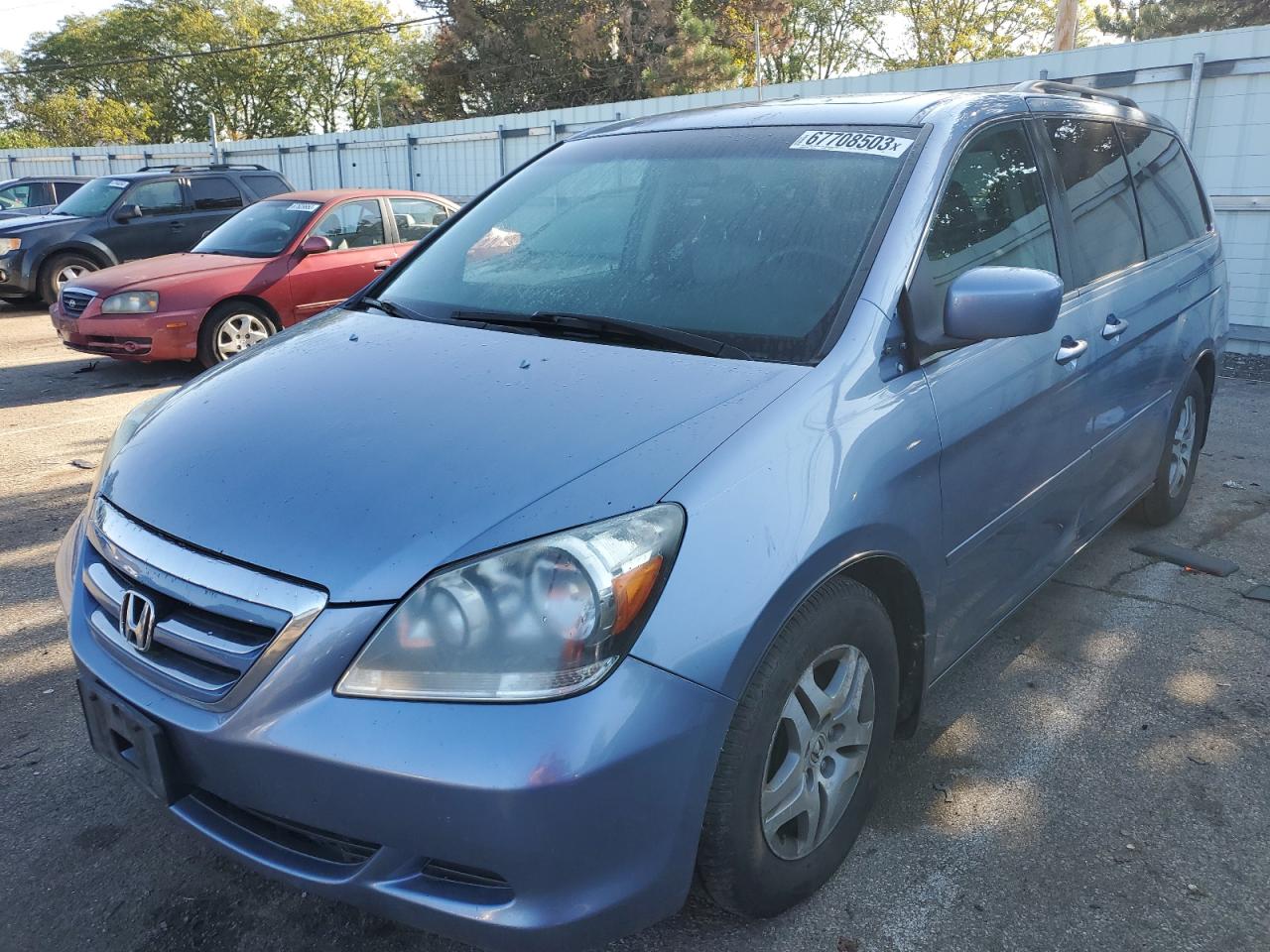 Изображение 1 2006 HONDA ODYSSEY EXL 2006 с VIN 5FNRL38726B111306