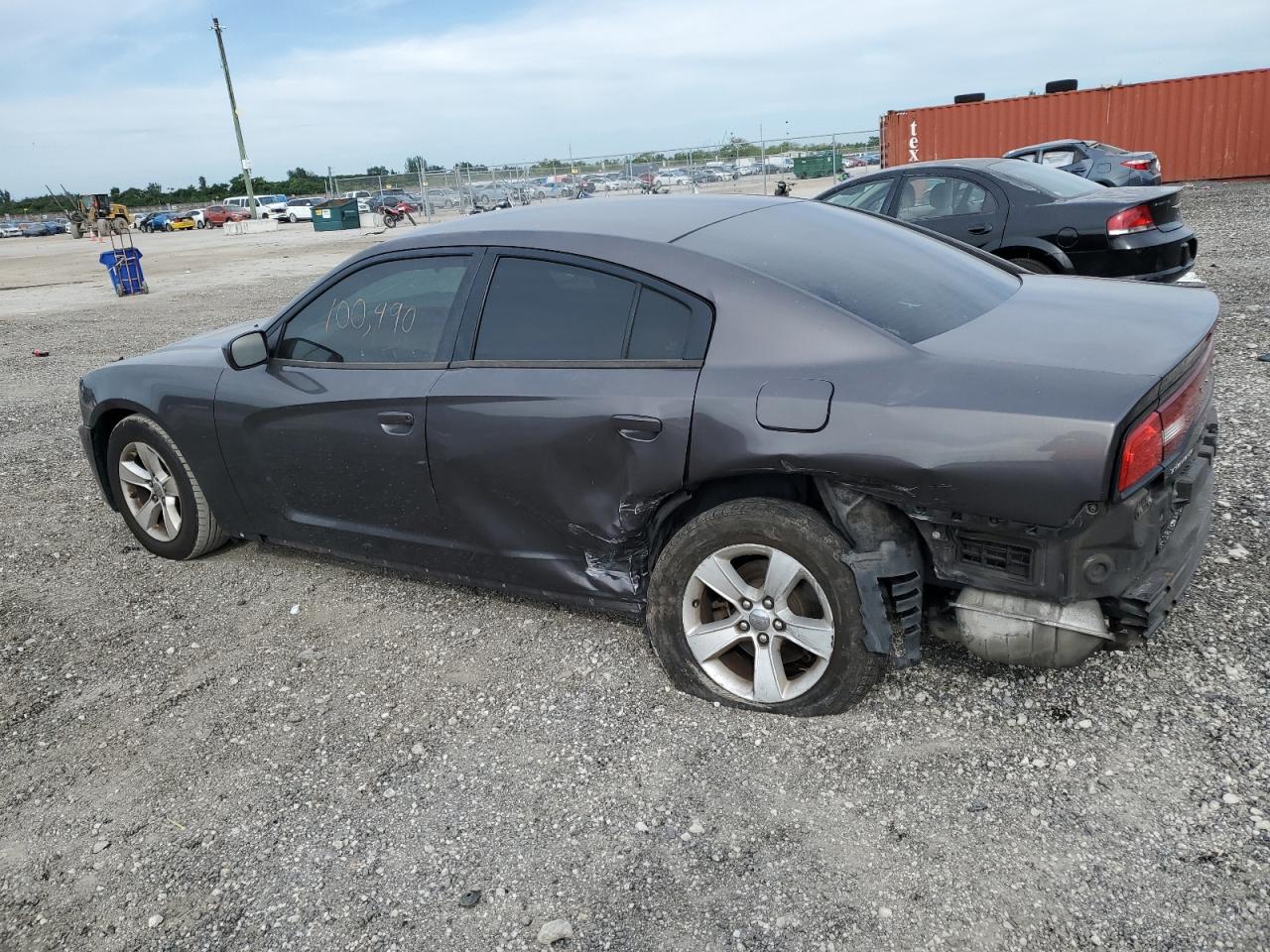 Image 2 of 2014 DODGE CHARGER SE 2014 with VIN 2C3CDXBG5EH370467