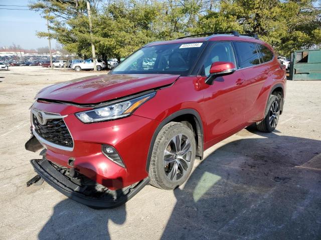 Image 1 of 2020 TOYOTA HIGHLANDER XLE 2020 with VIN 5TDGZRBH0LS515450