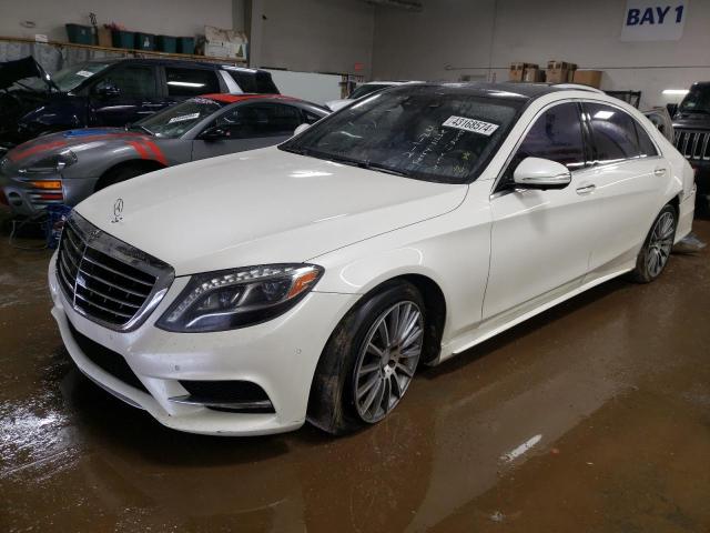Image 1 of 2014 MERCEDES-BENZ S 550 4MATIC 2014 with VIN WDDUG8FB3EA050760
