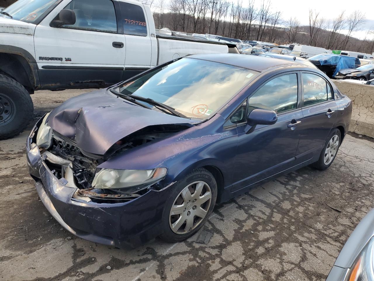 Image 1 of 2010 HONDA CIVIC LX 2010 with VIN 2HGFA1F56AH504731