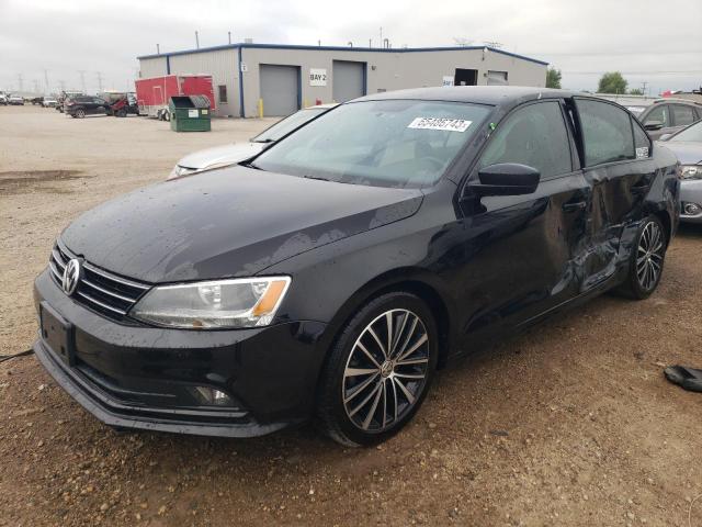 Image 1 of 2016 VOLKSWAGEN JETTA SPORT 2016 with VIN 3VWB17AJ0GM401042