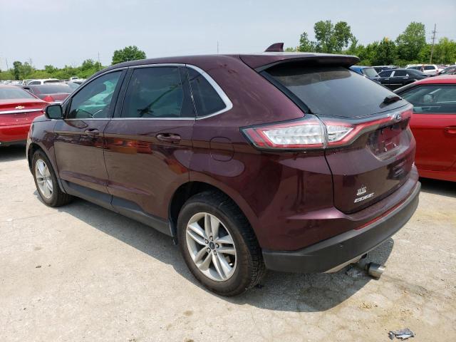 Image 2 of 2018 FORD EDGE SEL 2018 with VIN 2FMPK3J95JBB79333