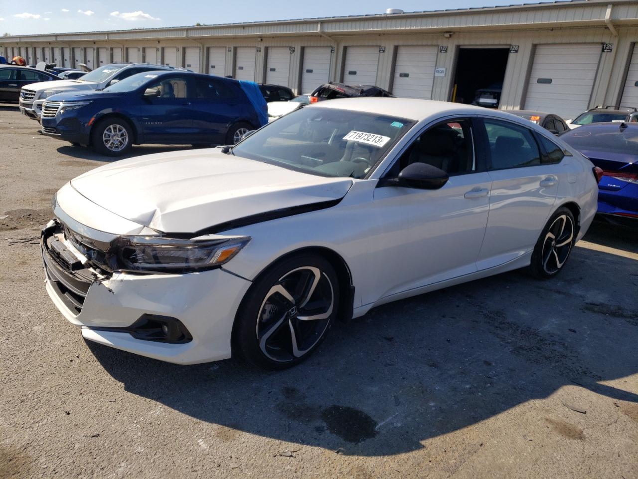 Image 1 of 2022 HONDA ACCORD SPORT 2022 with VIN 1HGCV1F38NA002023